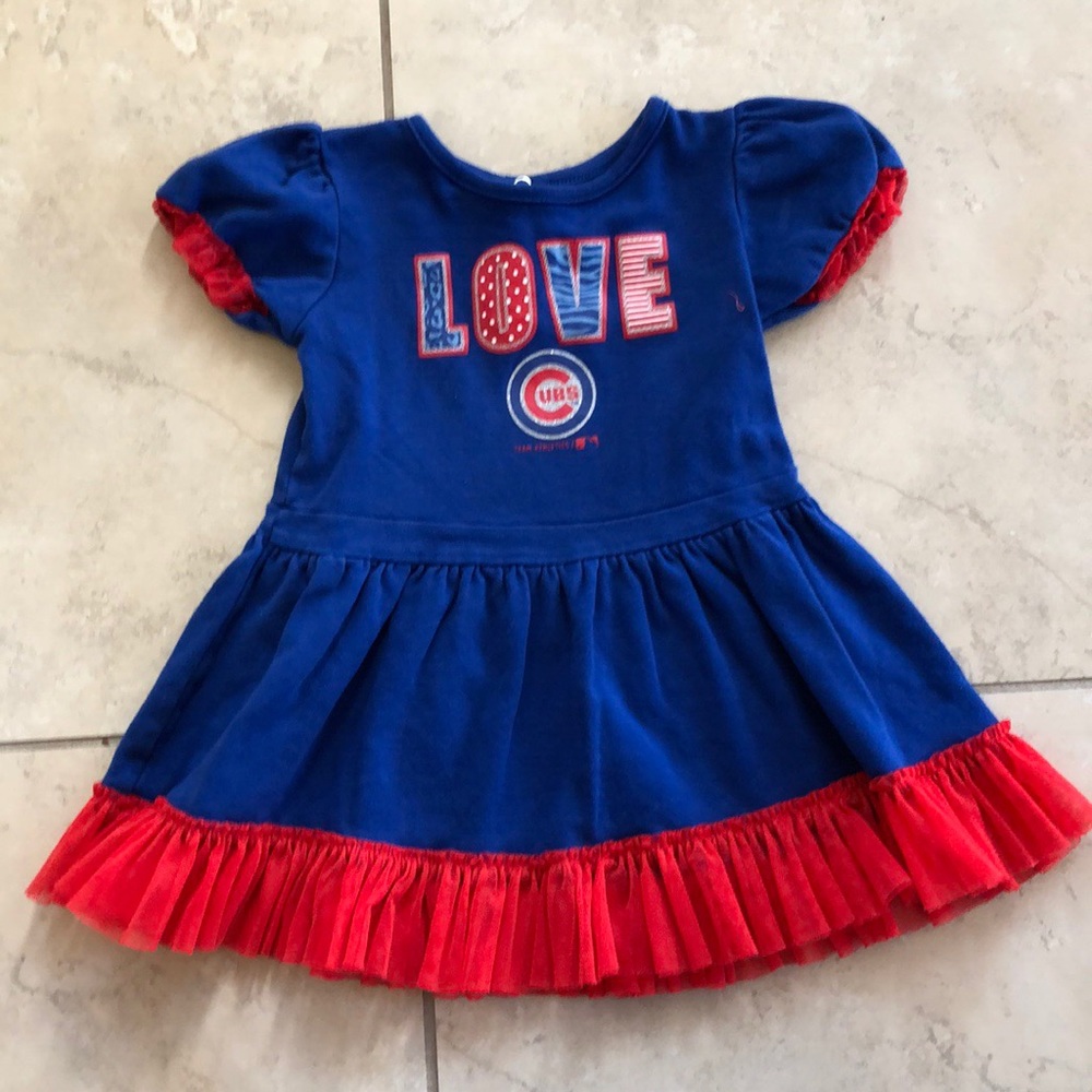 Little girl Cubs dress